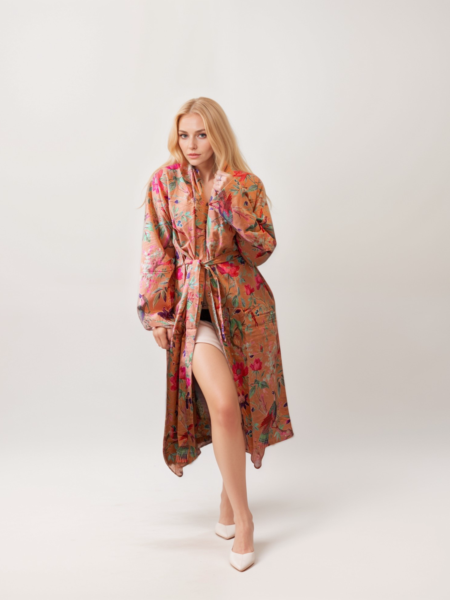 Autumn Flame - Handmade Kimono