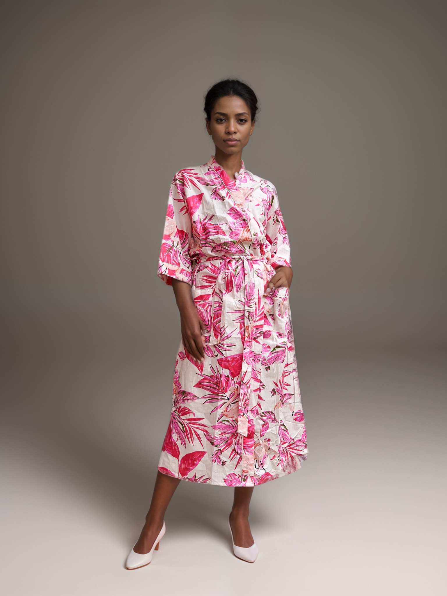 Pink Blossom - Handmade Kimono