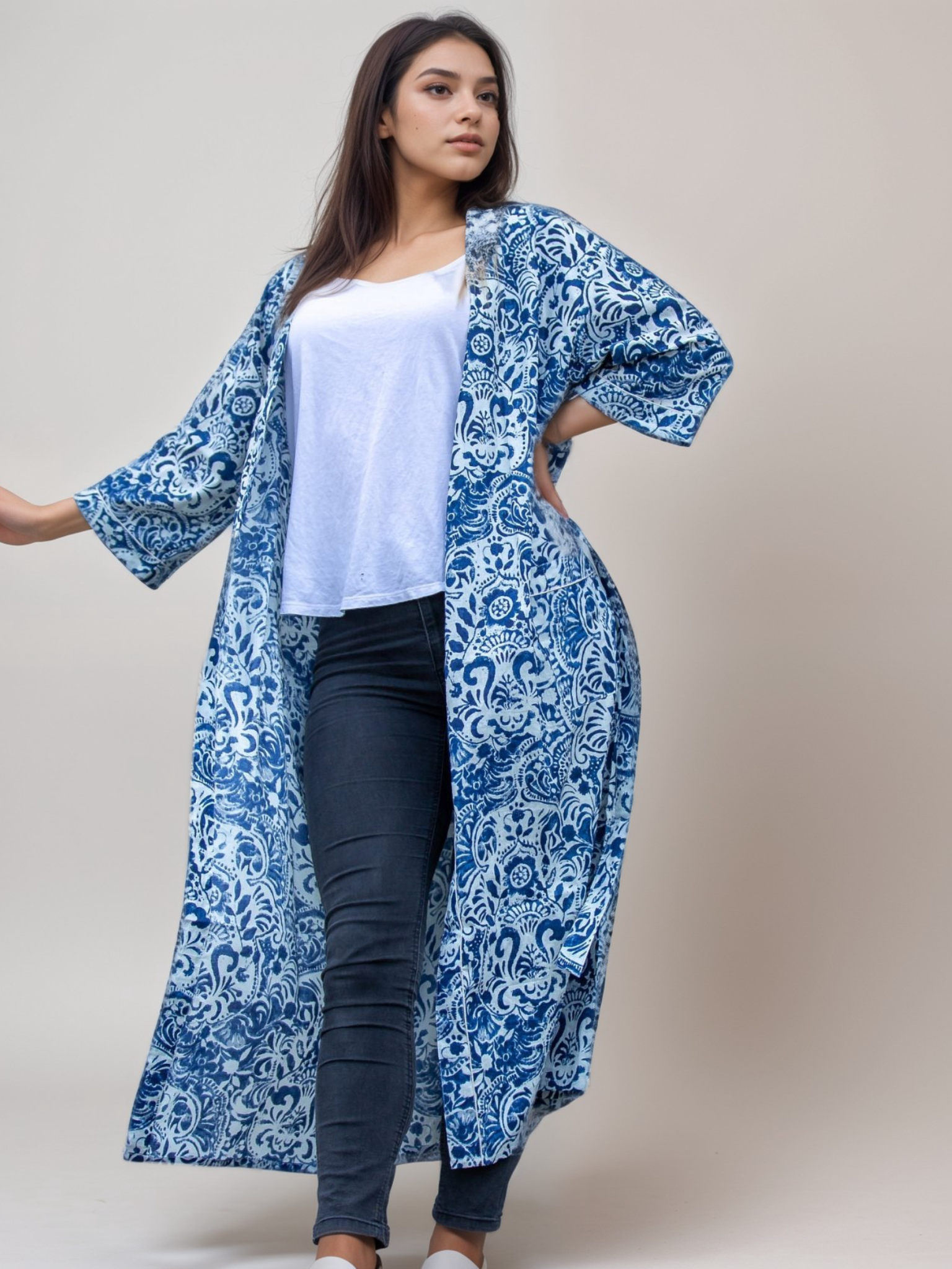 Blue Horizon - Handmade Kimono