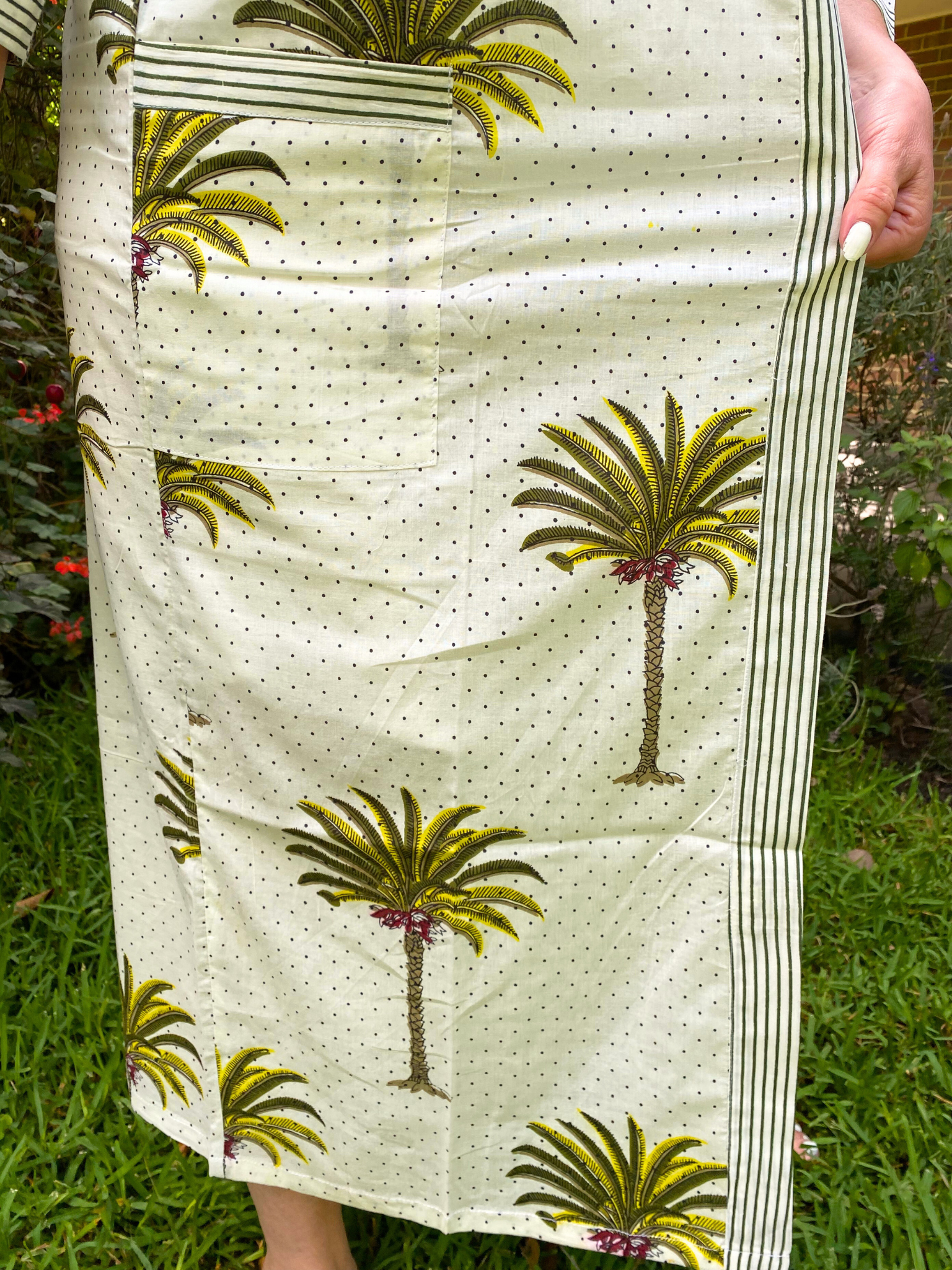 Palm Paradise - Handmade Kimono